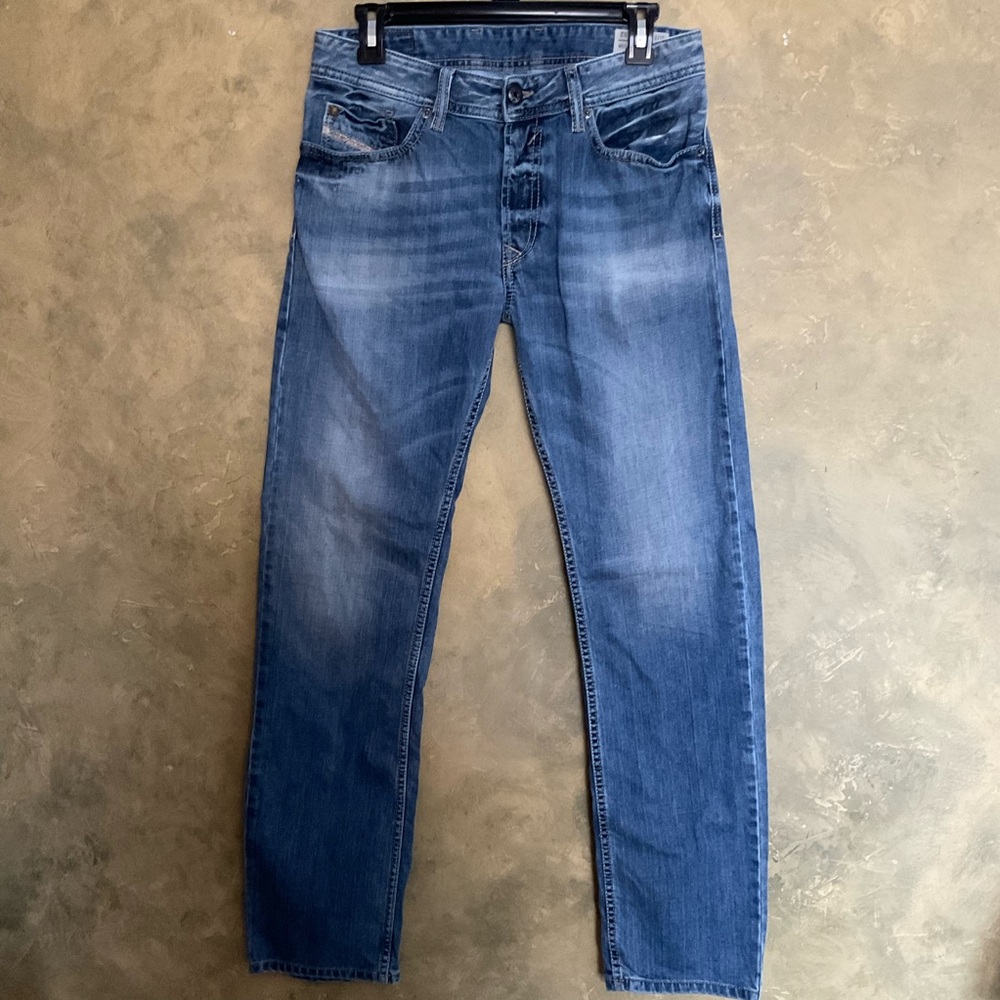 ​Diesel Waykee Regular Straight Jeans 28 32 Button Fly Y2K Streetwear